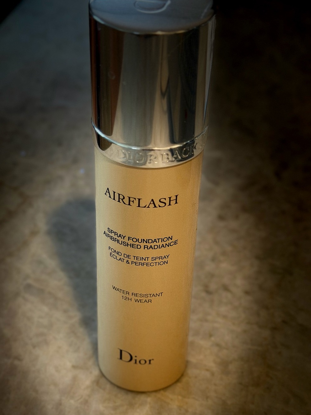 Dior Airflash Spray Backstage Foundation 1W fair skin warm undertone